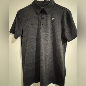 Old Navy Boys Charcoal  Shirt Size Extra Large 14-16 Golf Casual